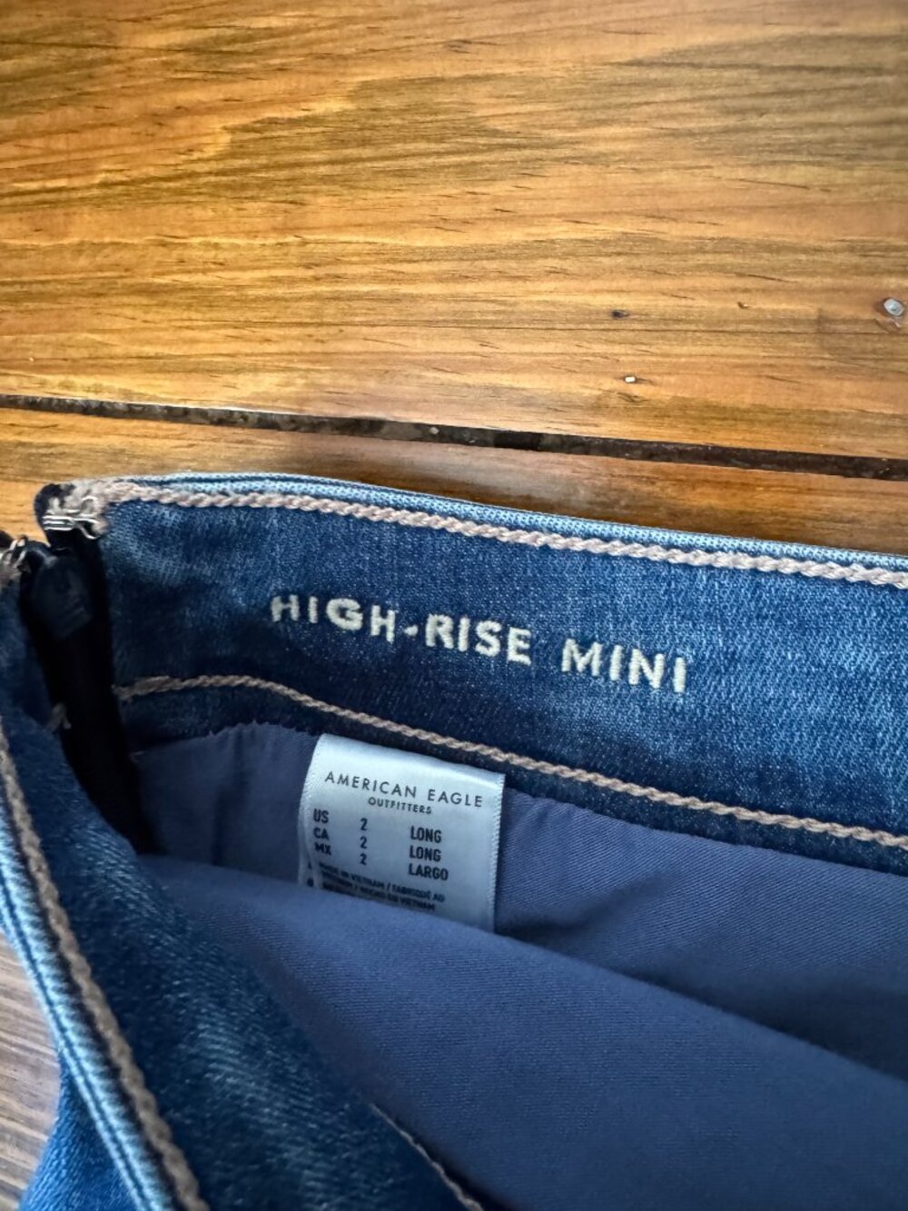 American Eagle HIgh-Rise Mini Skirt / Skort, Set of 2 - Picture 6 of 9